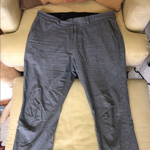 J. Crew Soft Gray Slacks - Picture 1 of 2